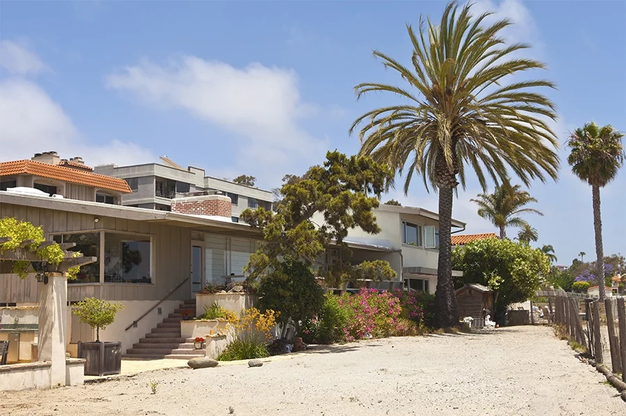 Residential Houses Near the Beach